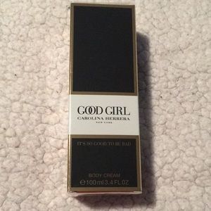 Brand New Carolina Herrera Good Girl Body Cream-3.4 oz